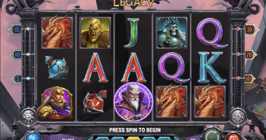 Screenshot of Tower Quest Legacy, an online slot by Play'n GO